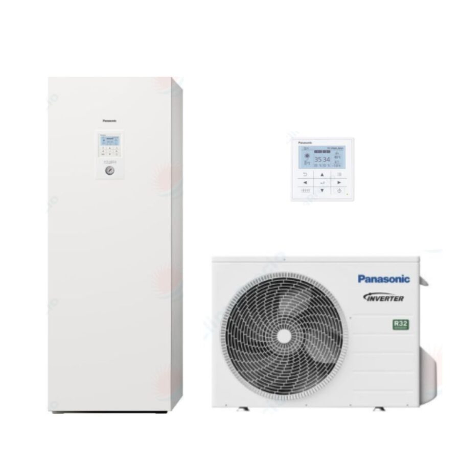 Aerotermia Bibloc All In One (Kit Bibloc con ACS Integrado) de Panasonic, KIT-ADC03JE5C: (WH-UD03JE5 + WH-ADC0309J3E5C)