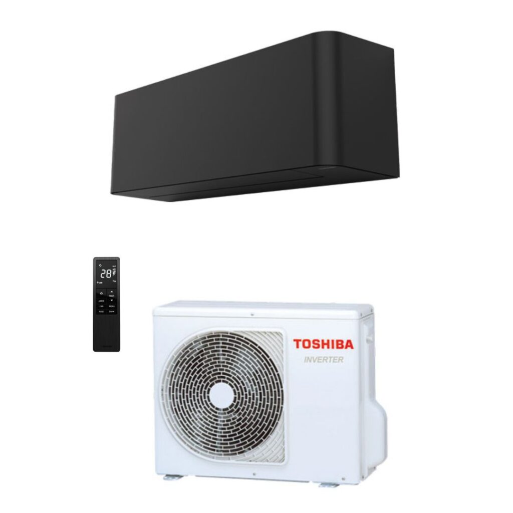 Aire Acondicionado Split Pared 1x1 de Toshiba Shorai Curve black 13