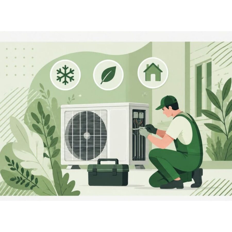 Instalación Monobloc Aerotermia hasta 9 kW