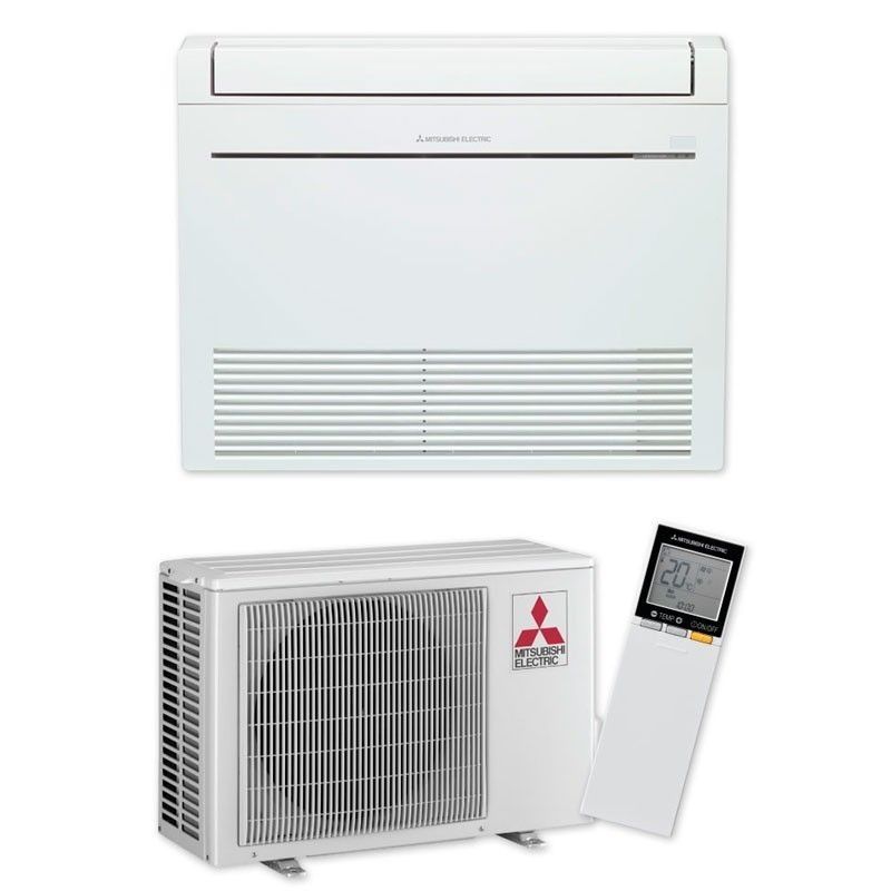 Aire Acondicionado Split Suelo 1x1 de Mitsubishi Electric MFZ-KT50VG. Instalación incluida en Madrid