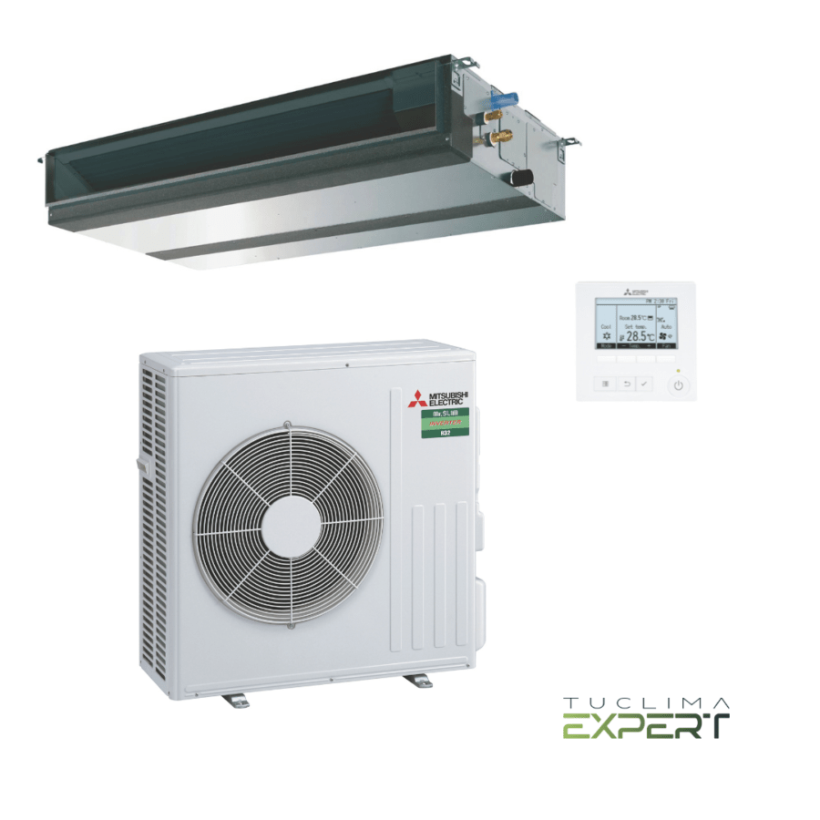Aire Acondicionado Conducto de Mitsubishi Electric MSPEZ-100VJA2 con instalación incluida en Madrid