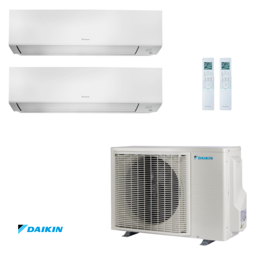 Aire Acondicionado 2x1 Daikin 2MXM40A1: 2MXM40A9 + FTXM25A + FTXM35A