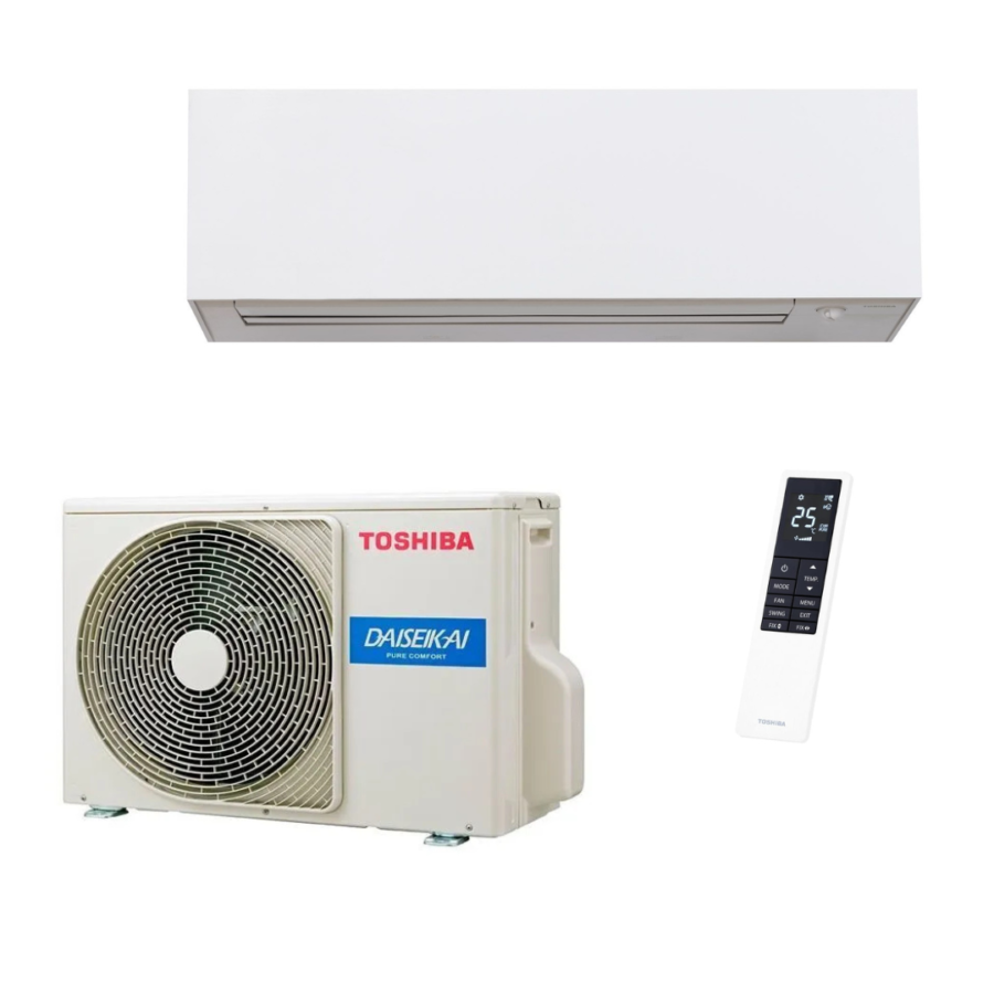 Aire Acondicionado Split Pared 1x1 Toshiba DAISEIKAI X White 10