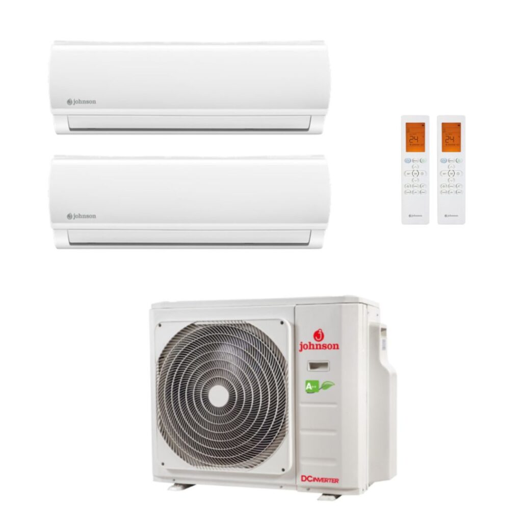 Aire Acondicionado Johnson 2x1 J2FM42V2 + MONTBLANC25NT (2) con Instalación incluida en Madrid
